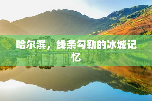 哈尔滨，线条勾勒的冰城记忆