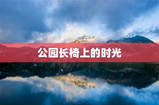 公园长椅上的时光
