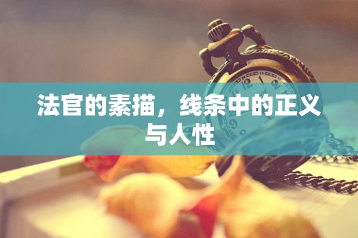 法官的素描，线条中的正义与人性