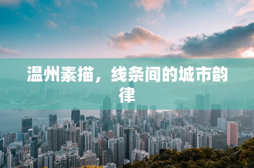 温州素描，线条间的城市韵律