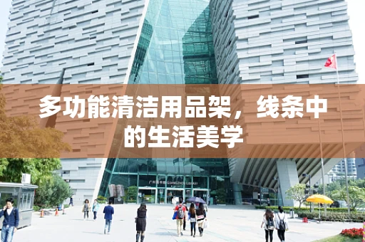 多功能清洁用品架，线条中的生活美学