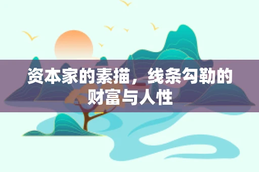 资本家的素描，线条勾勒的财富与人性