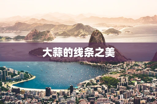 大蒜的线条之美