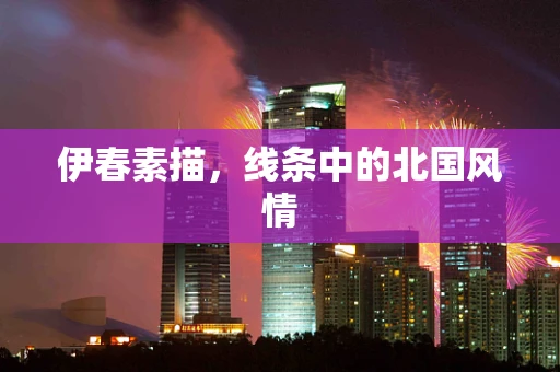 伊春素描，线条中的北国风情