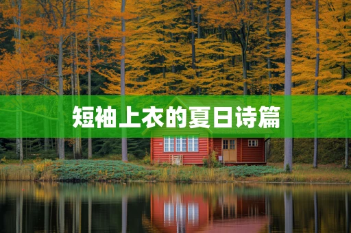 短袖上衣的夏日诗篇