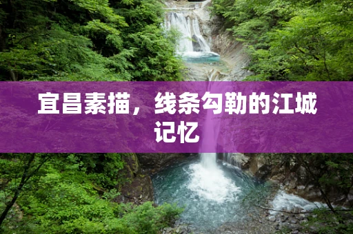 宜昌素描，线条勾勒的江城记忆