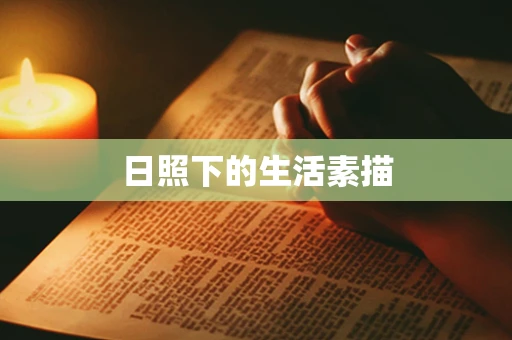 日照下的生活素描