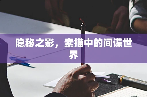 隐秘之影，素描中的间谍世界