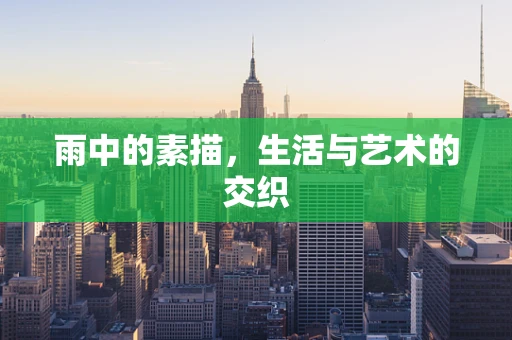 雨中的素描，生活与艺术的交织