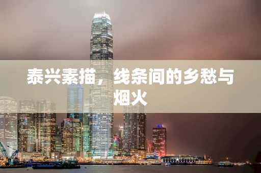 泰兴素描，线条间的乡愁与烟火