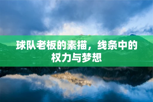 球队老板的素描，线条中的权力与梦想