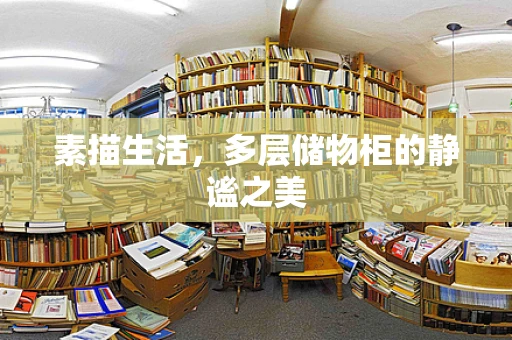 素描生活，多层储物柜的静谧之美