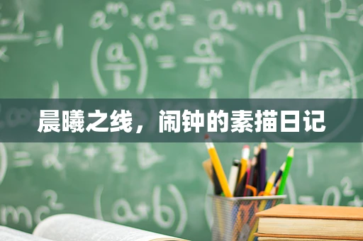 晨曦之线，闹钟的素描日记