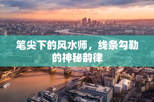 笔尖下的风水师，线条勾勒的神秘韵律