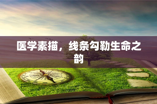 医学素描，线条勾勒生命之韵