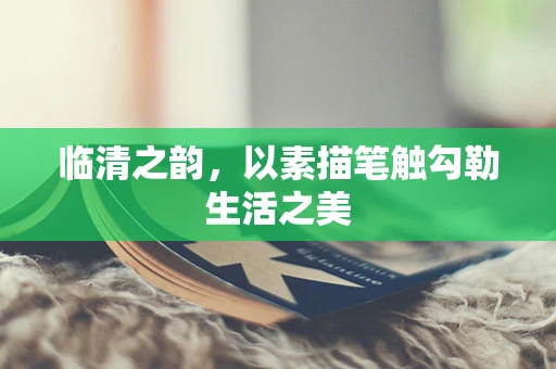 临清之韵，以素描笔触勾勒生活之美