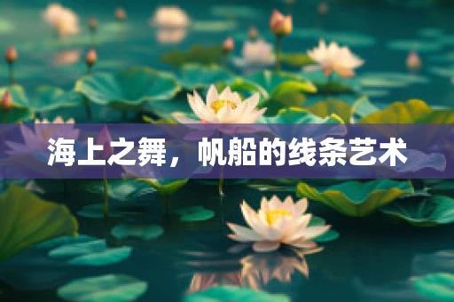 海上之舞，帆船的线条艺术