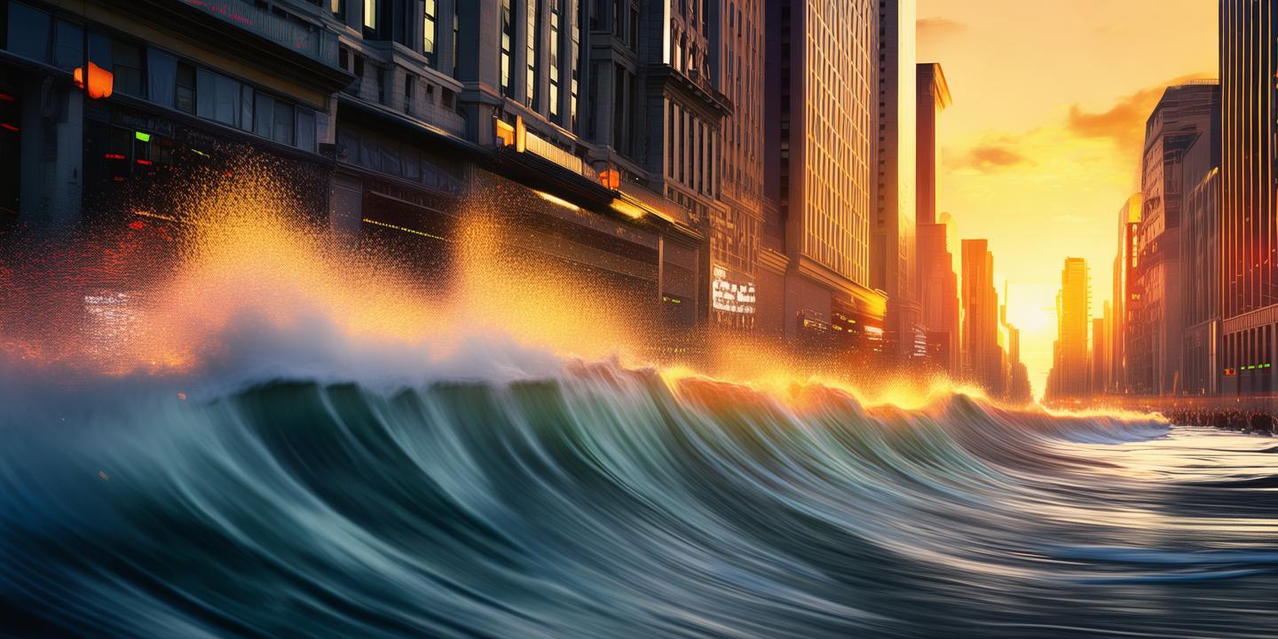 美股晨曦映华彩，中概股浪卷千重涨