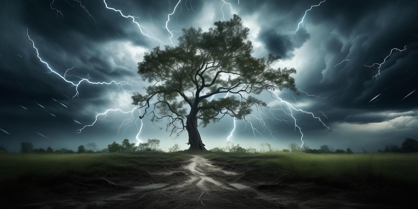 云霄惊变，雷暴中的生命轨迹