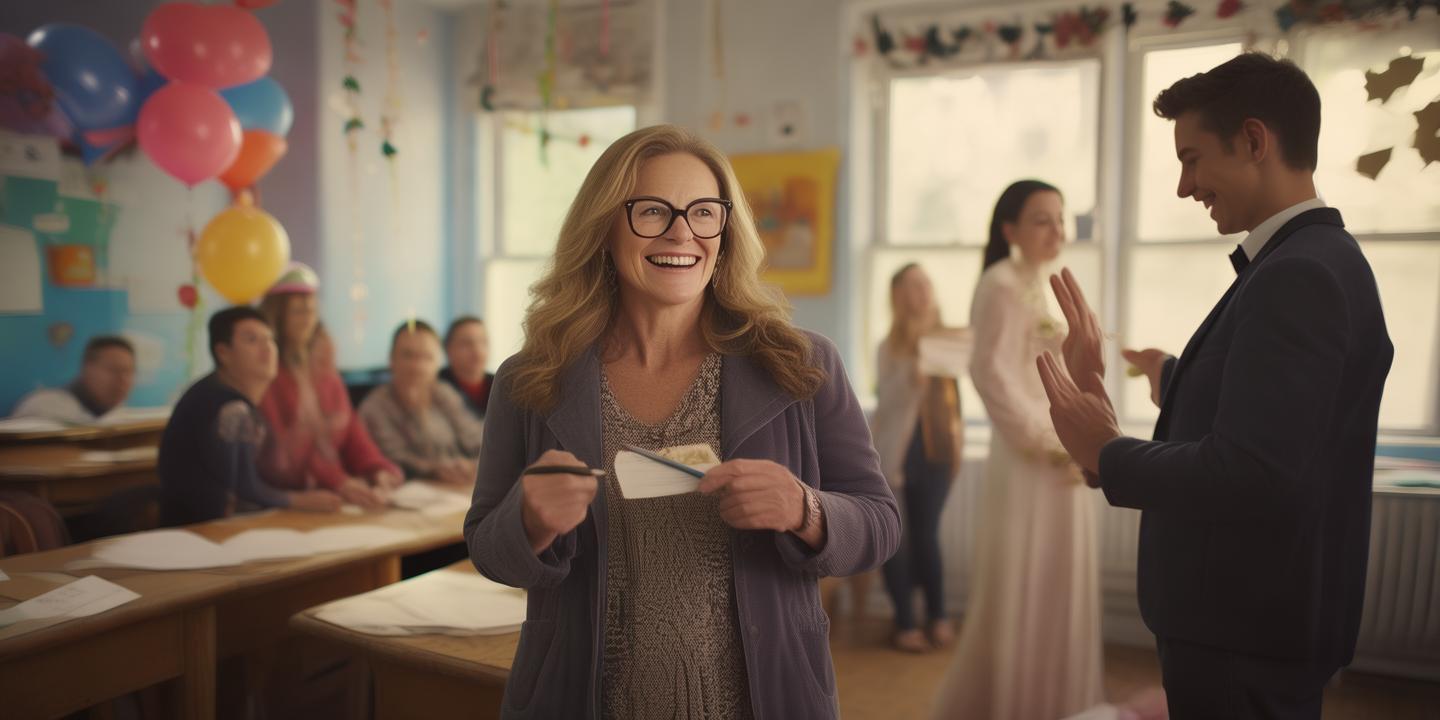 笔尖下的证婚人，高中班主任见证爱的启航